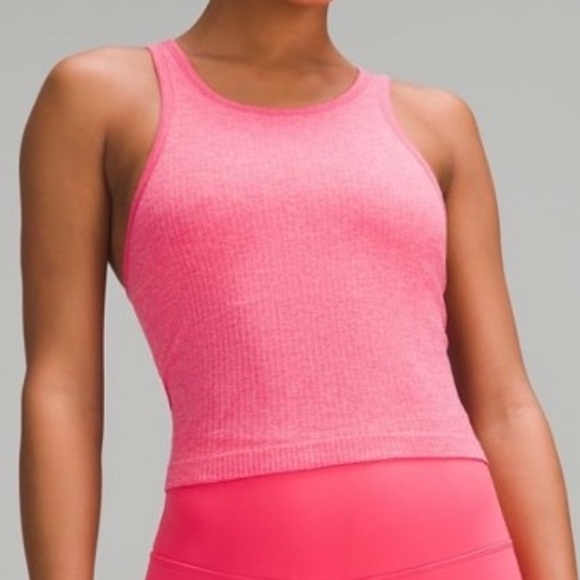 Lululemon Ebb To Street Cropped Tank Top - Picture 1 of 7